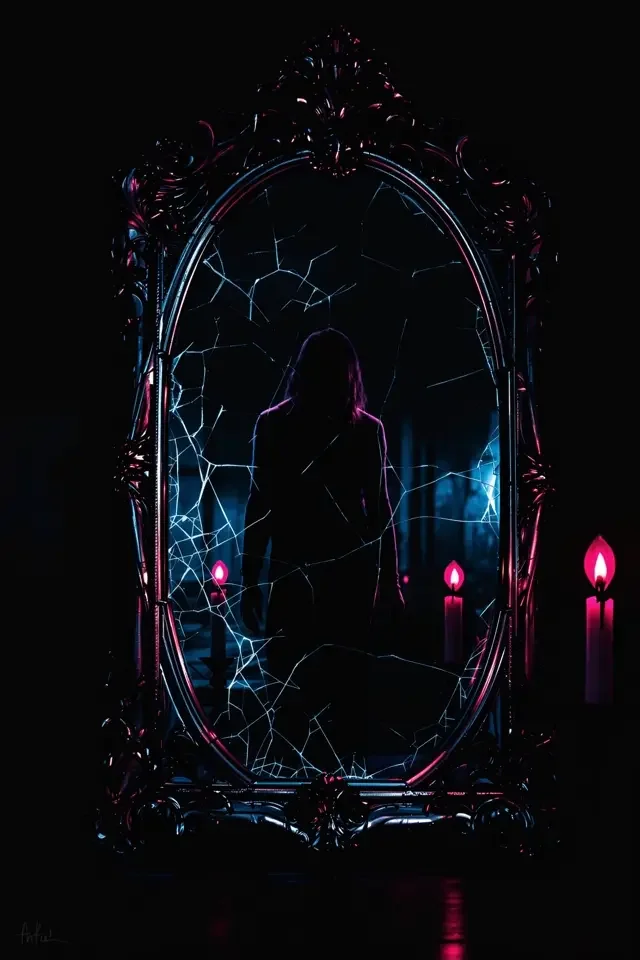 镜中人 电影海报 · 如意影院暗夜片库